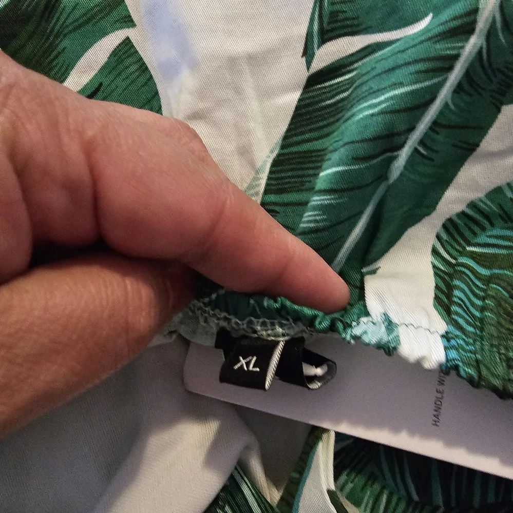 🍀A,new retro dress banana leaf print halter 1950's - Picture 5 of 5